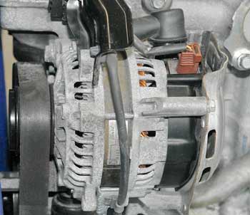 Alternator, Honda Civic, 2.0L engine