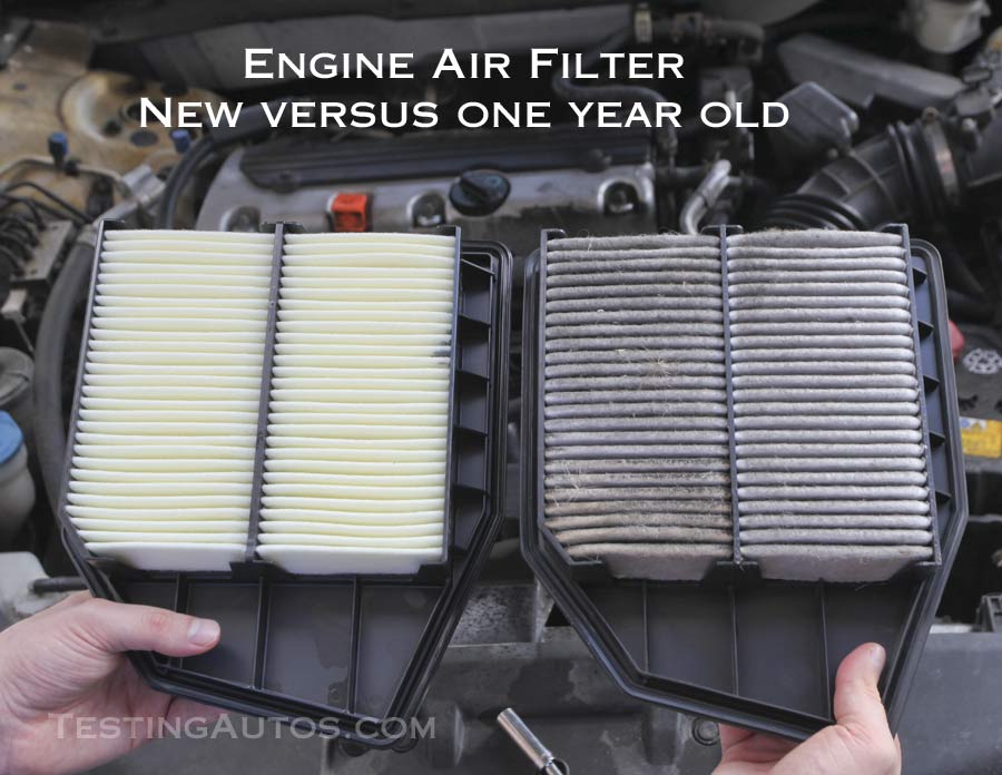 Car Engine Air Filter Diagram