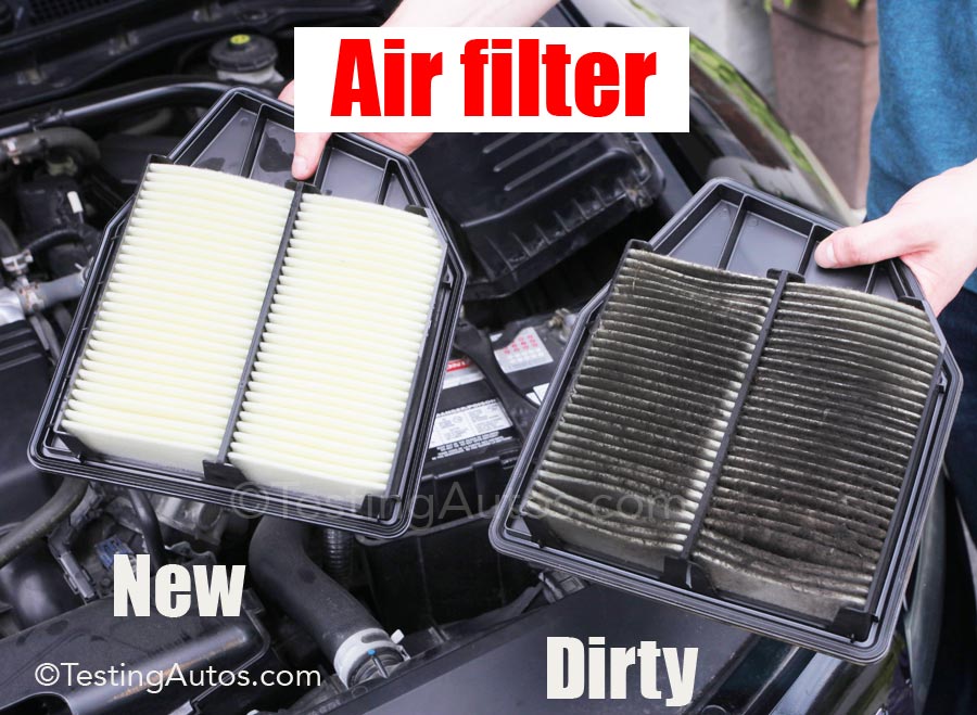 Car Air Filter Replace
