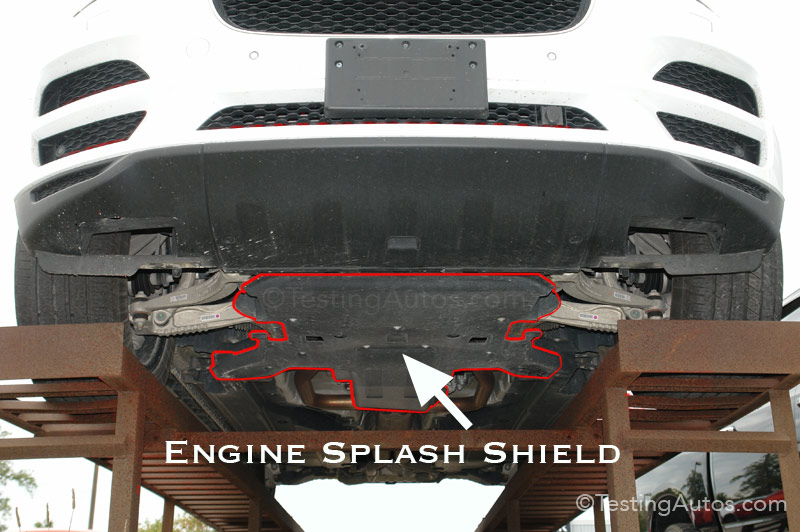Automotive 13-16 MKS Front Engine Splash Shield Under Car Cover Air